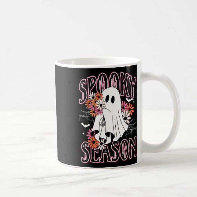 Mug Saison éffrayante mignonne Fantôme Halloween Costu (Droite)