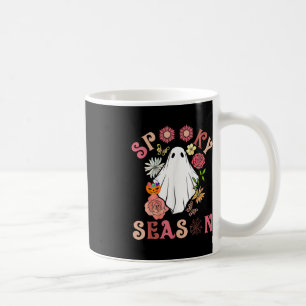 Mug Saison Éffrayante super mignonne Ghost Holding Cit