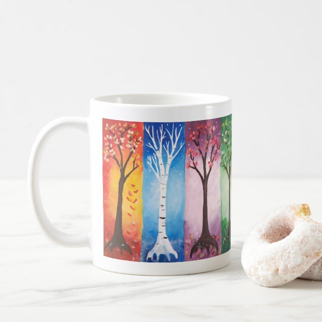 Mug Saisons (Avec donut)