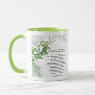 Mug Saisons et verdure temporelle