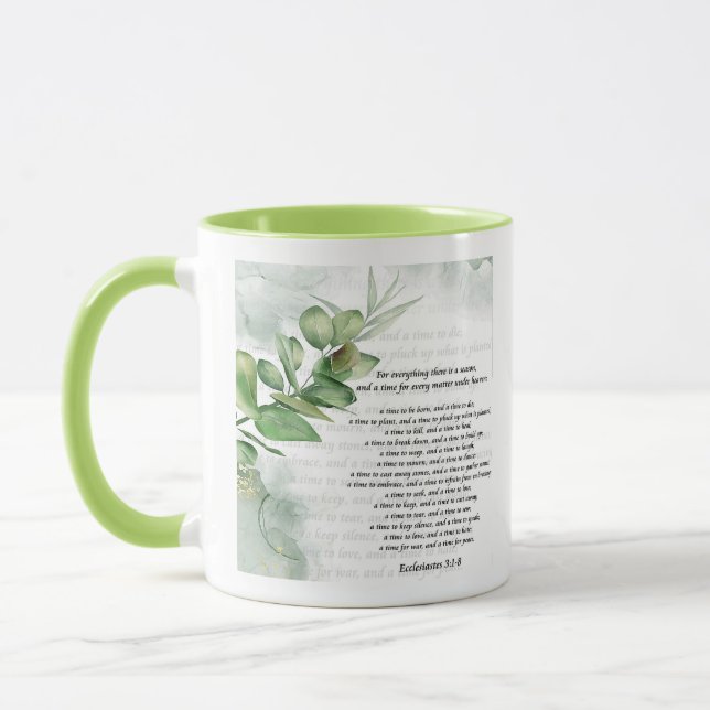 Mug Saisons et verdure temporelle (Gauche)