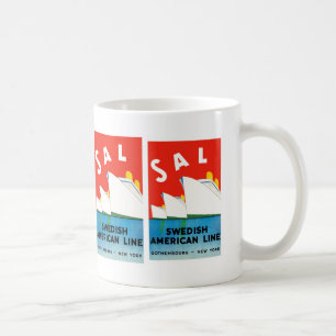 Mug SAL ~ Swedish American Line