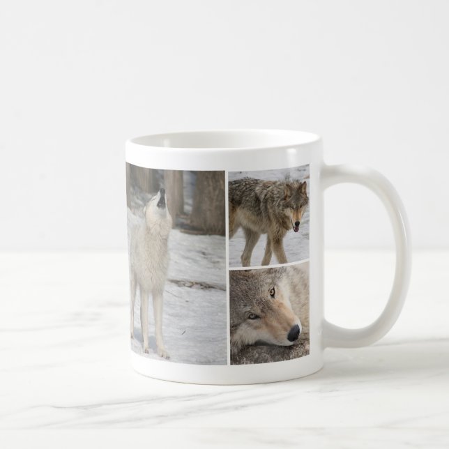 Mug Salade de café Wolf Lover (Droite)