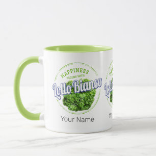 Mug Salade Lollo Bianco Vintage Lollo Bionda Vegan
