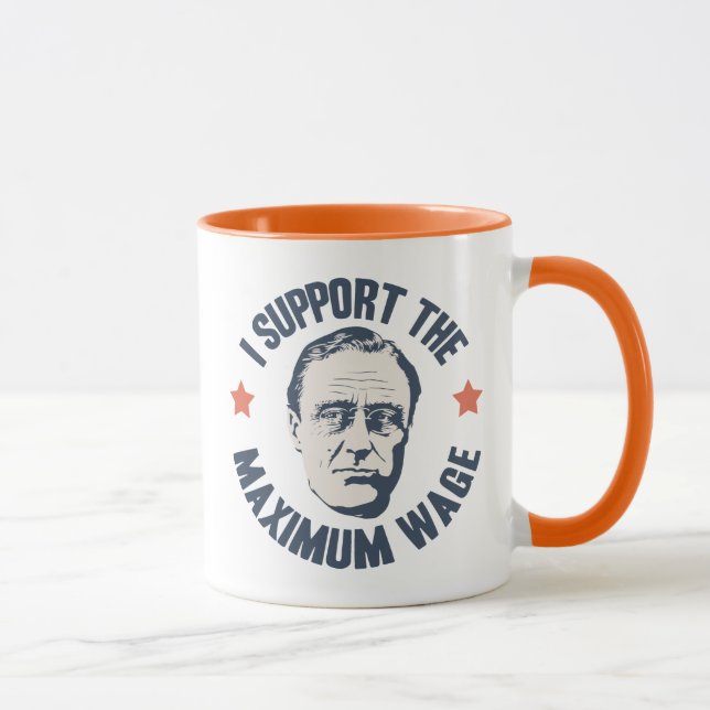 Mug Salaire maximum de FDR (Droite)