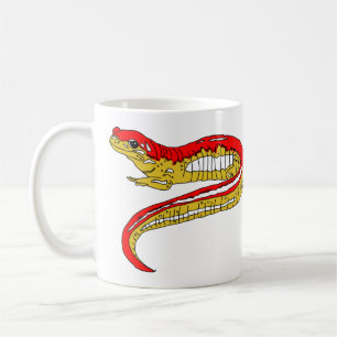 Mug Salamandre rouge et jaune