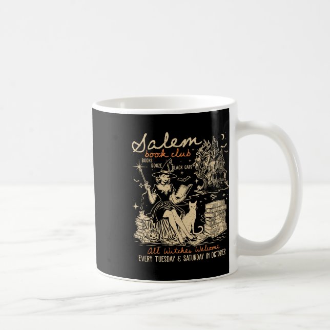 Mug Salem Book Club Witches Witchy Witch Saison Éffray (Droite)