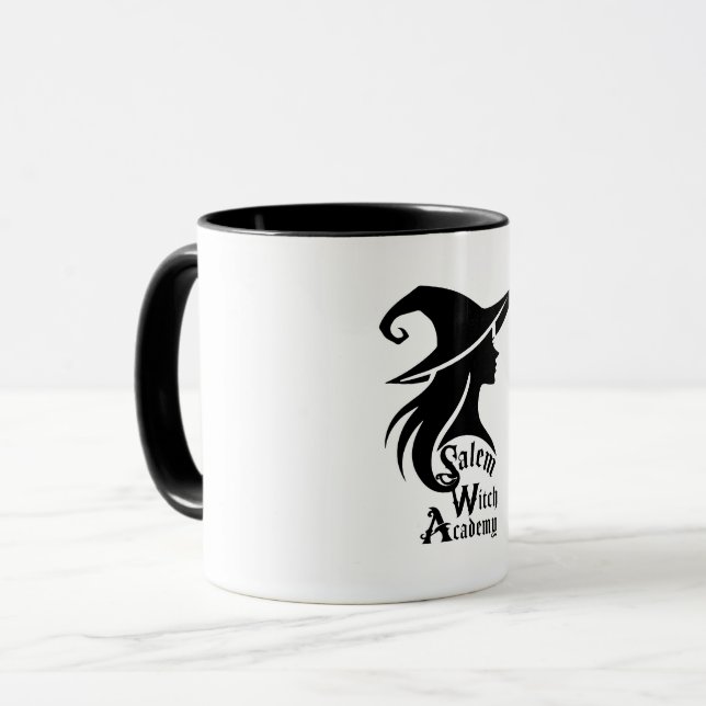 Mug Salem Witch Academy Halloween Wiccan sorcières (Devant gauche)
