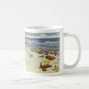 Mug Salisbury, Massachusetts - Scène de plage Vintage