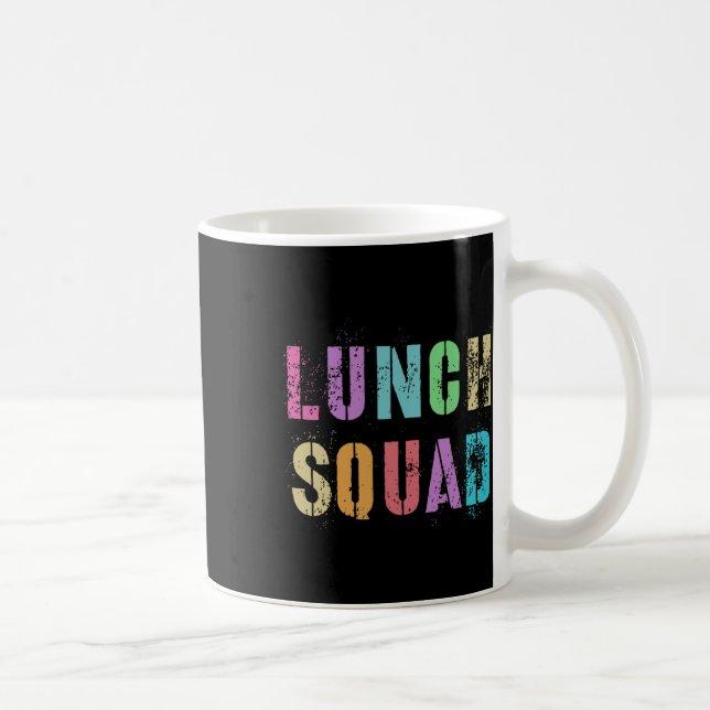 Mug Salle De Déjeuner Retour À L'École Service Aliment (Droite)