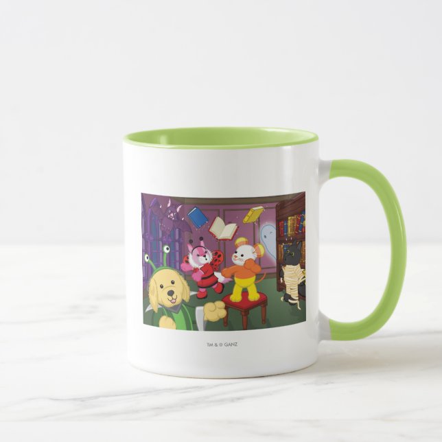 Mug Salle de lecture de Webkinz Halloween (Droite)
