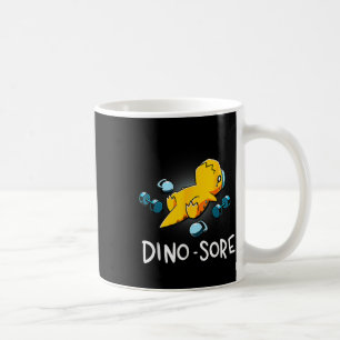 Mug Salle de sport de dinosaure drôle Fitness Musculat