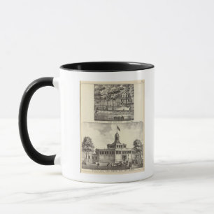 Mug Salle d'enseignement, Asbury Park et River View Ho