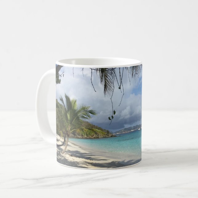 Mug Salomon Beach, île Saint-Thomas, Îles Vierges (Devant gauche)