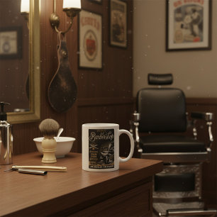 Mug Salon de coiffure pour hommes coupes de cheveux ré