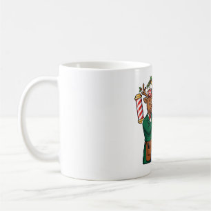 Mug Salon de coiffure pour rennes Coupe de bois de Noë