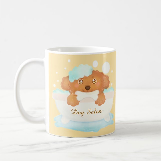 Mug Salon de toilettage des chiens (Gauche)