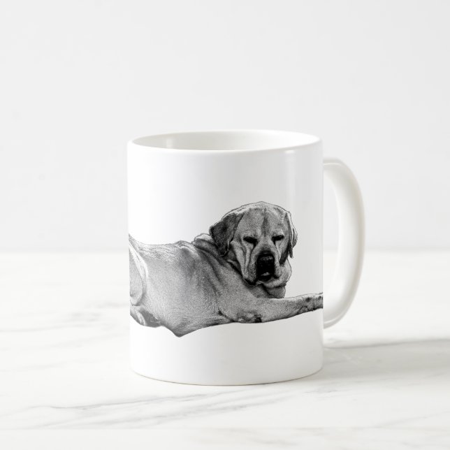 Mug Salon en gras (Devant droit)