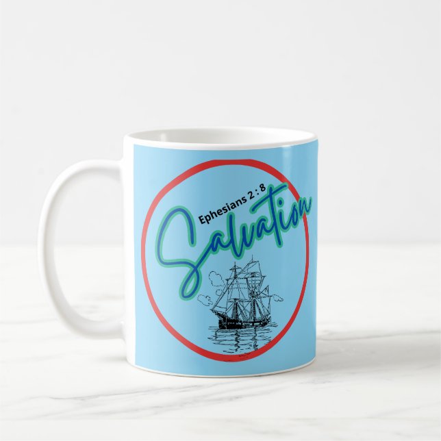 Mug Salon ( Ephésiens 2:8 ) Mug&Cup (Gauche)