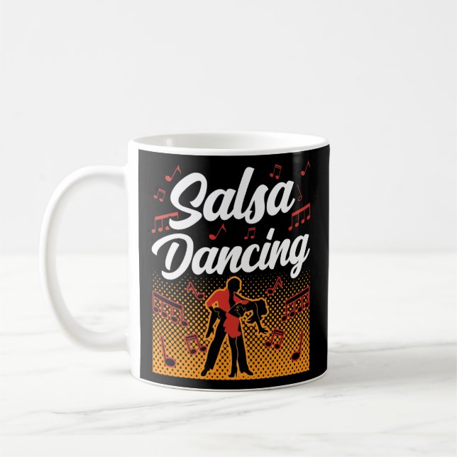 Mug Salsa Danse Danse Danse Danse Latin  (Gauche)