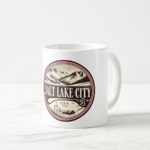 Mug Salt Lake City Stations de ski Utah cadeaux de ski