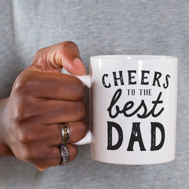 Mug Salue Au Meilleur Papa Cadeau Moderne Pour Père (Créateur téléchargé)