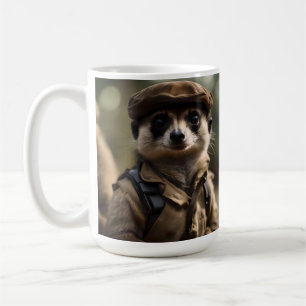 Mug Saluer Silvester la suricate : l'histoire d'un vét
