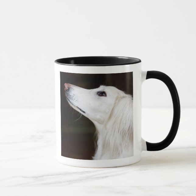 Mug Saluki recherchant (Droite)