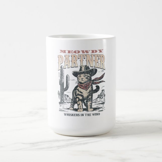 Mug Salut associé Cowboy Chat  (Centre)