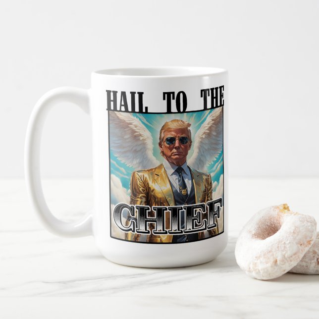 Mug Salut au chef - Trump 2024 (Avec donut)