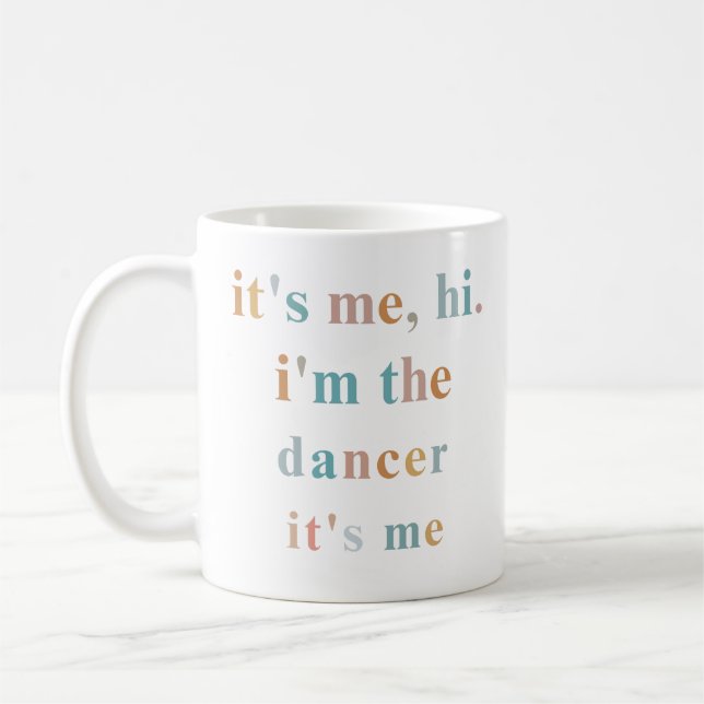 Mug Salut, c'est moi, c'est moi, la danse de ballet (Gauche)