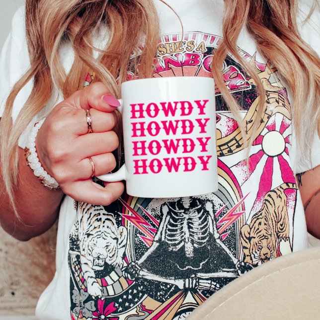 Mug Salut Cowgirl Dernier Rodéo (Créateur téléchargé)