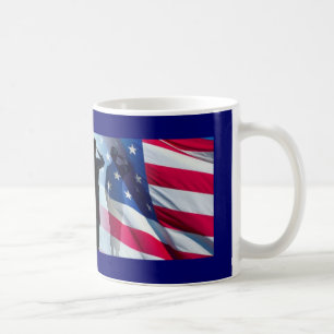 Mug Salut de vétéran les militaires de drapeau