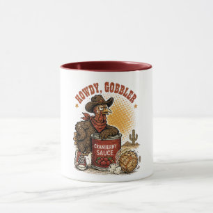 Mug Salut, Dindon Design de Thanksgiving