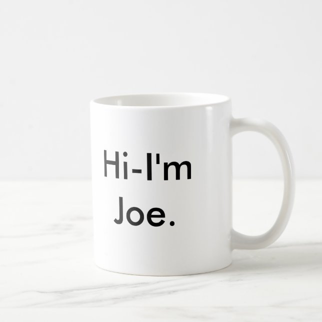 Mug Salut-Je AM Joe (Droite)