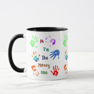 Mug Salut, je suis le plus désordonné - Empreintes de