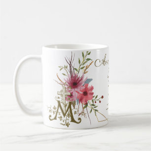 Mug Salut Mary Prière Religieuse Ave Maria Latin