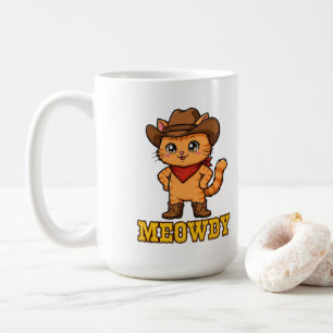 Mug Salut Mignon Cowboy Chat Far West Minou