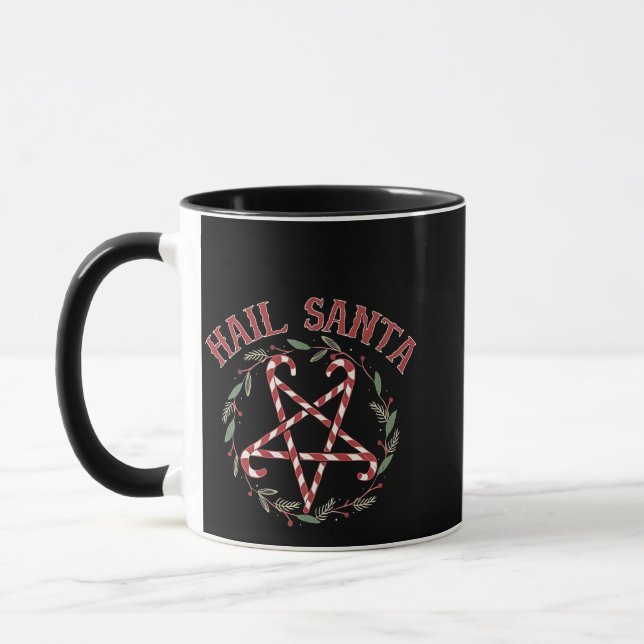 Mug Salut Satan Noël Krampus Xmas Devil Candy (Gauche)