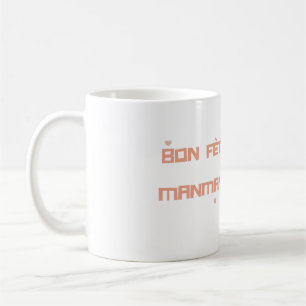 Mug Salutation de la fête des mères haïtiennes avec de