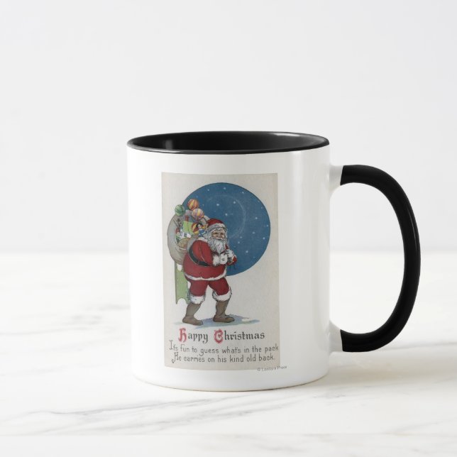 Mug Salutation de NoëlCadeaux du Père Noël (Droite)
