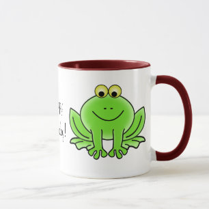 Mug Salutation drôle de bande dessinée d'anniversair