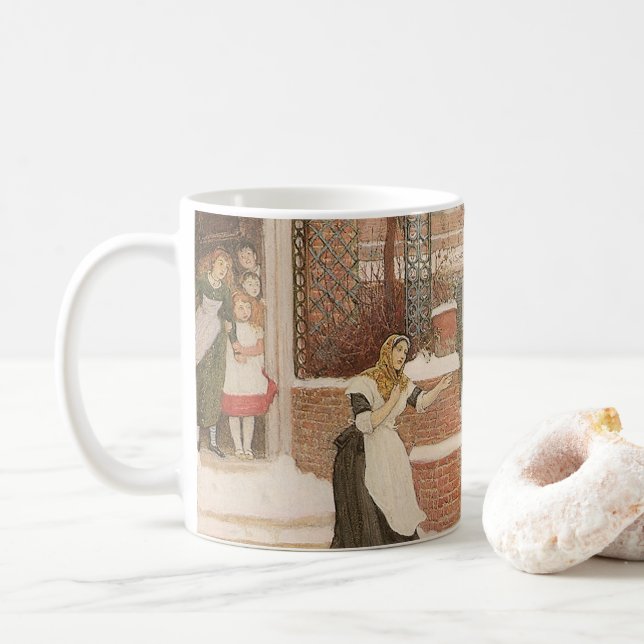 Mug Salutation du facteur par Robert Walker Macbeth (Avec donut)