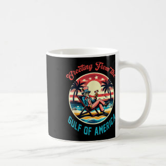 Mug Salutation Du Golfe De L'Amérique Trump Patrio