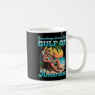 Mug Salutation Du Golfe Patriotique Des Etats-Unis Re