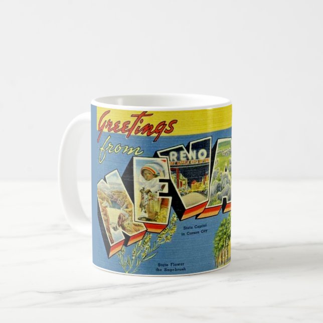 Mug Salutation du Nevada (Devant gauche)