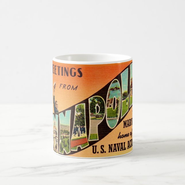 Mug Salutation Vintage Annapolis MD (Centre)