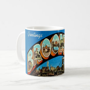 Mug Salutation Vintage Brooklyn NY