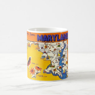 Mug Salutation vintage du Maryland