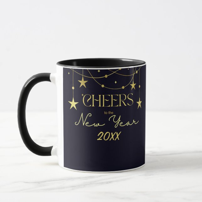 Mug Salutations aux vedettes du message du Nouvel An (Gauche)